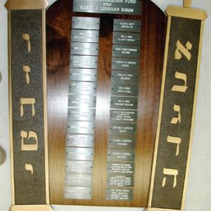 Click to Enlarge Curved Torah