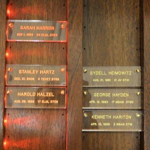 Click to Enlarge Plexiglas and wood nameplates