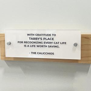 Click to Enlarge Indoor Bench Plaque